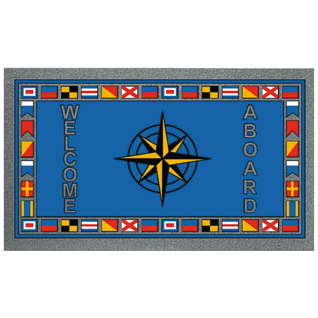 Tappetino "Rosa dei venti" 50 x 80 cm