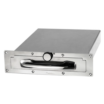 Montecarlo XL wide retractable ladder with box