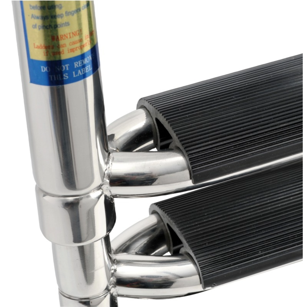 Montecarlo XL wide retractable ladder with box