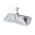 Scalmiera abbattabile grigia per gommoni 224 mm
