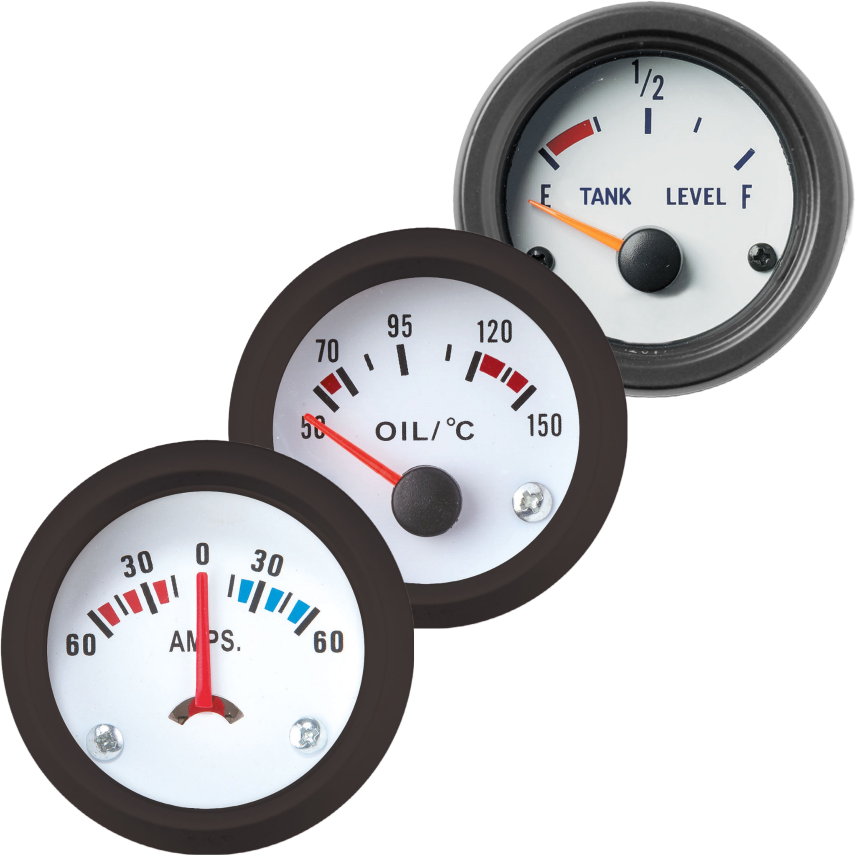 Strumentazione TREM serie "Eco line" Bianco