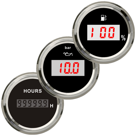 Strumentazione digitale TREM serie "X-LINE" colore Nero