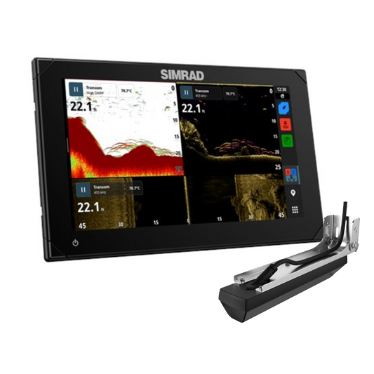 Ecoscandaglio Chartplotter Simrad NSX 3009 9 pollici