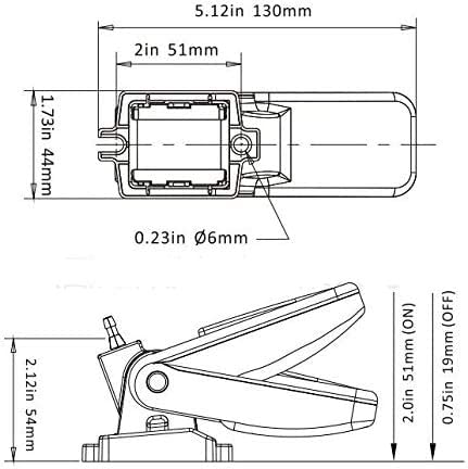 Interruttore automatico per pompa di sentina 12/24/32V - 20ah