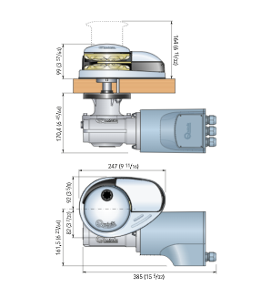 Salpa-ancora verticale "Prince DP3" 1500watt