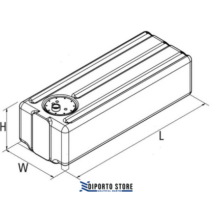 Serbatoio acqua Green Line - 52 litri