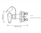 Staccabatterie 140 Amp Quick -made in italy-