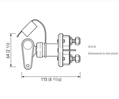 Staccabatterie 140 Amp Quick -made in italy-