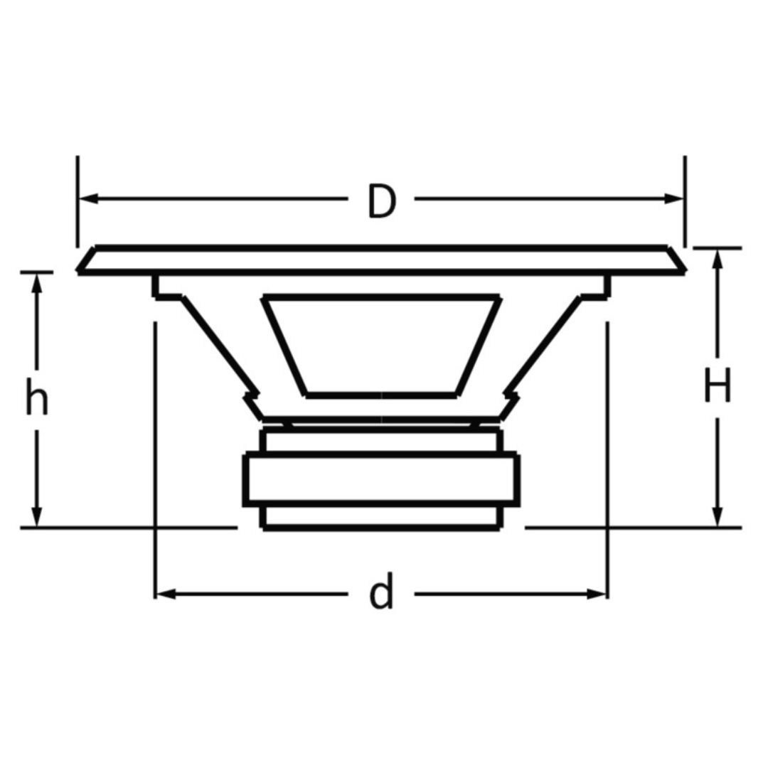 Subwoofer 200 watt 8"