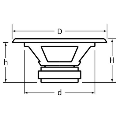 Subwoofer 200 watt 8"