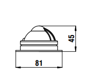 Bussola Comet BC1 2" (Ø 48 mm)