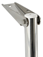 Scaletta inox telescopica 3 gradini bianchi (Stretta)
