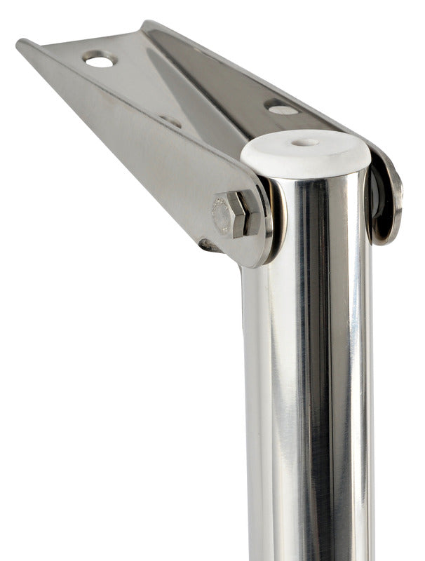 Scaletta inox telescopica 3 gradini bianchi (Stretta)