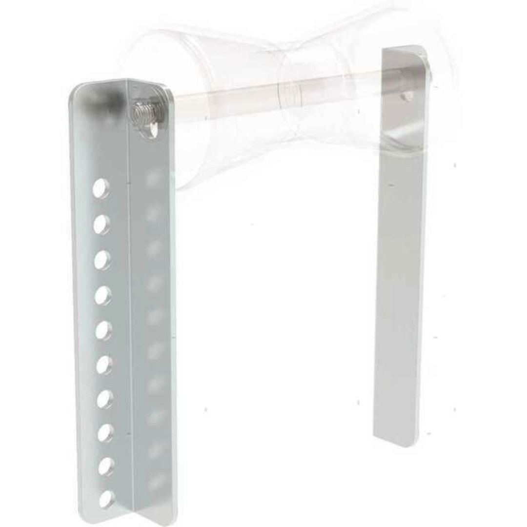 Staffe regolabili per rullo centrale