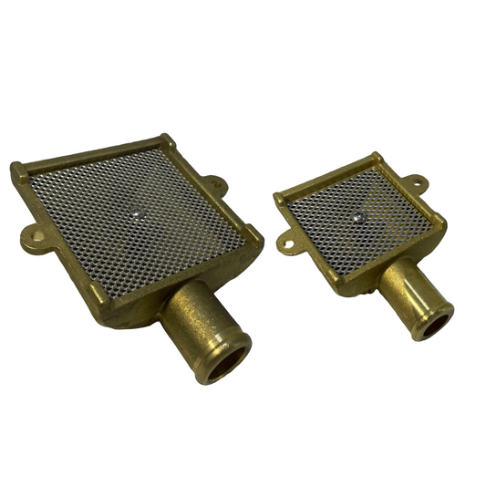 Succhiarola in ottone e acciaio inox