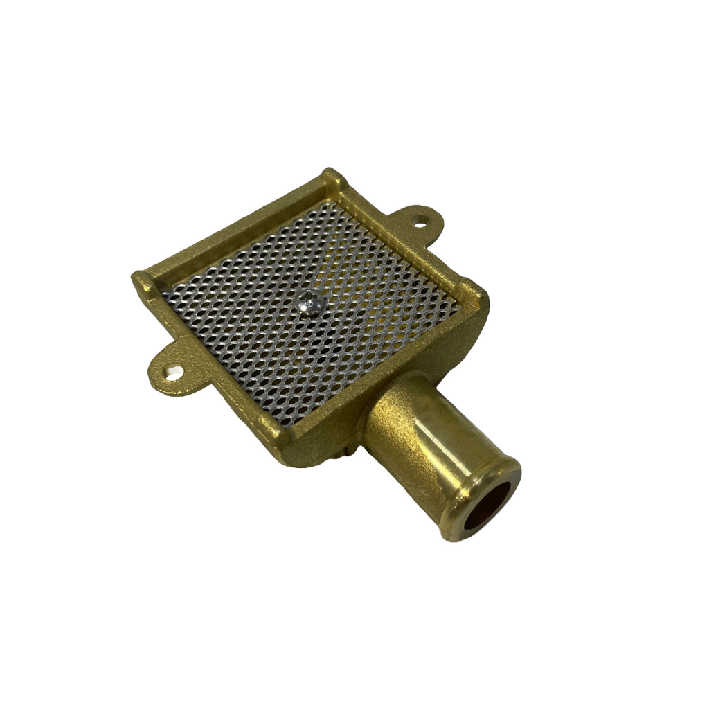 Succhiarola in ottone e acciaio inox