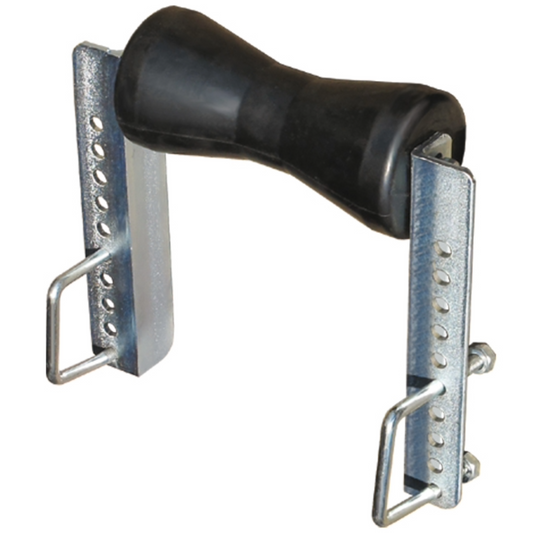 Supporto centrale rullo per carrelli