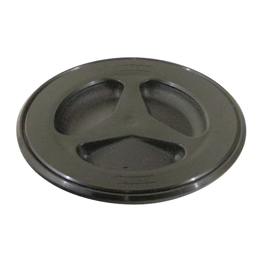 Tappo ispezione stagno nero Ø interno 104 mm