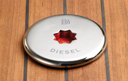 Tappo imbarco carburante "Clever" in tecnopolimero e inox