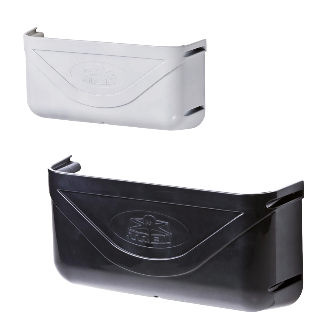 Tasca portaoggetti a parete rigida in Abs 370 x 185 mm