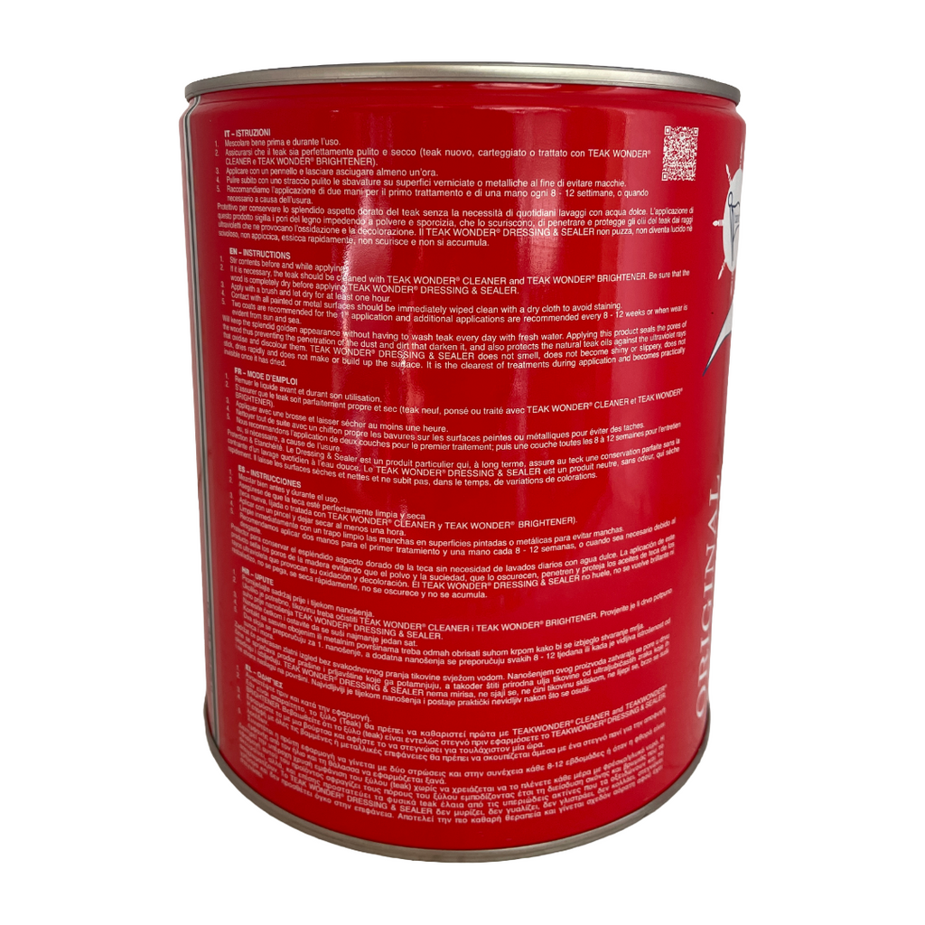 Teak Wonder dressing & sealer - rinnovante teak