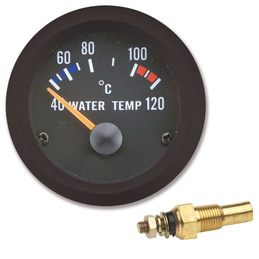 Strumentazione TREM serie "Eco line" quadrante Nero