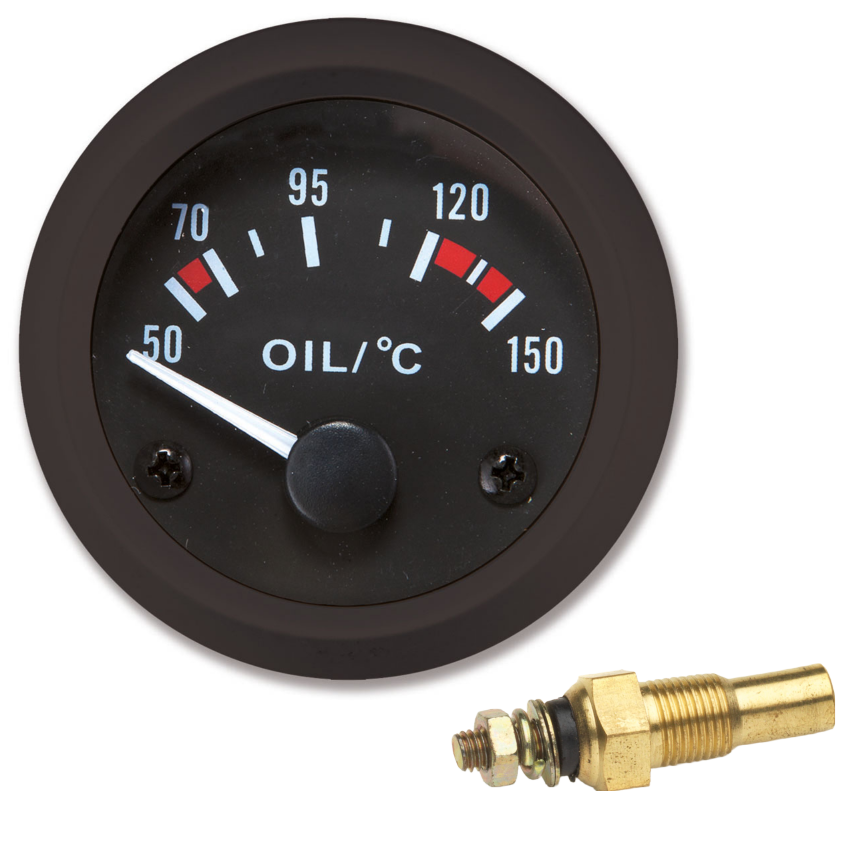 Strumentazione TREM serie "Eco line" quadrante Nero