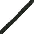 Cima a treccia galleggiante nera ø 14 mm