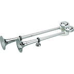 Tromba in ottone cromato ad aria RIT bitonale montaggio esterno