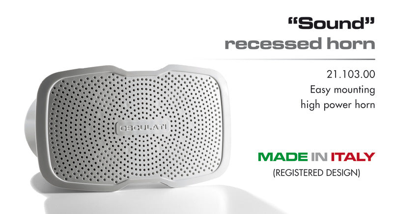 Tromba a incasso orizzontale SOUND 12V