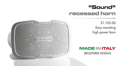 Tromba a incasso orizzontale SOUND 12V