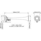 Tromba nautica Marco elettrica TP1