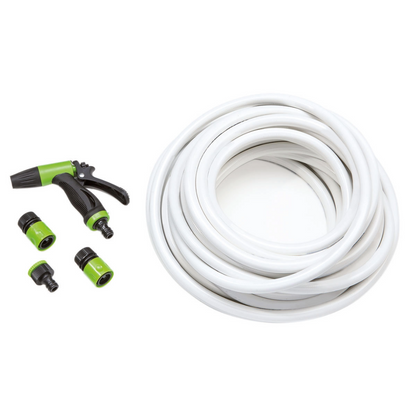 15m boat cleaning hose with gun and fittings