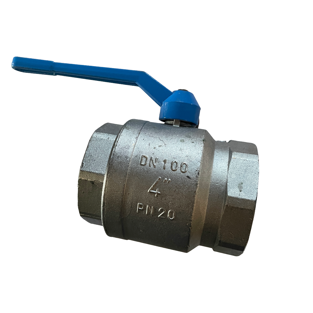 Valvola a Sfera filettata femmina-femmina in acciaio inox 316