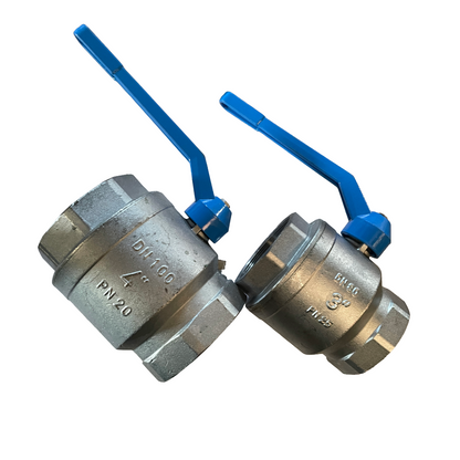 Valvola a Sfera filettata femmina-femmina in acciaio inox 316