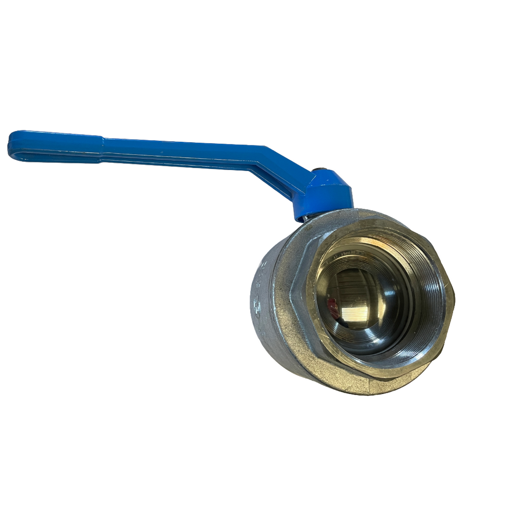 Valvola a Sfera filettata femmina-femmina in acciaio inox 316