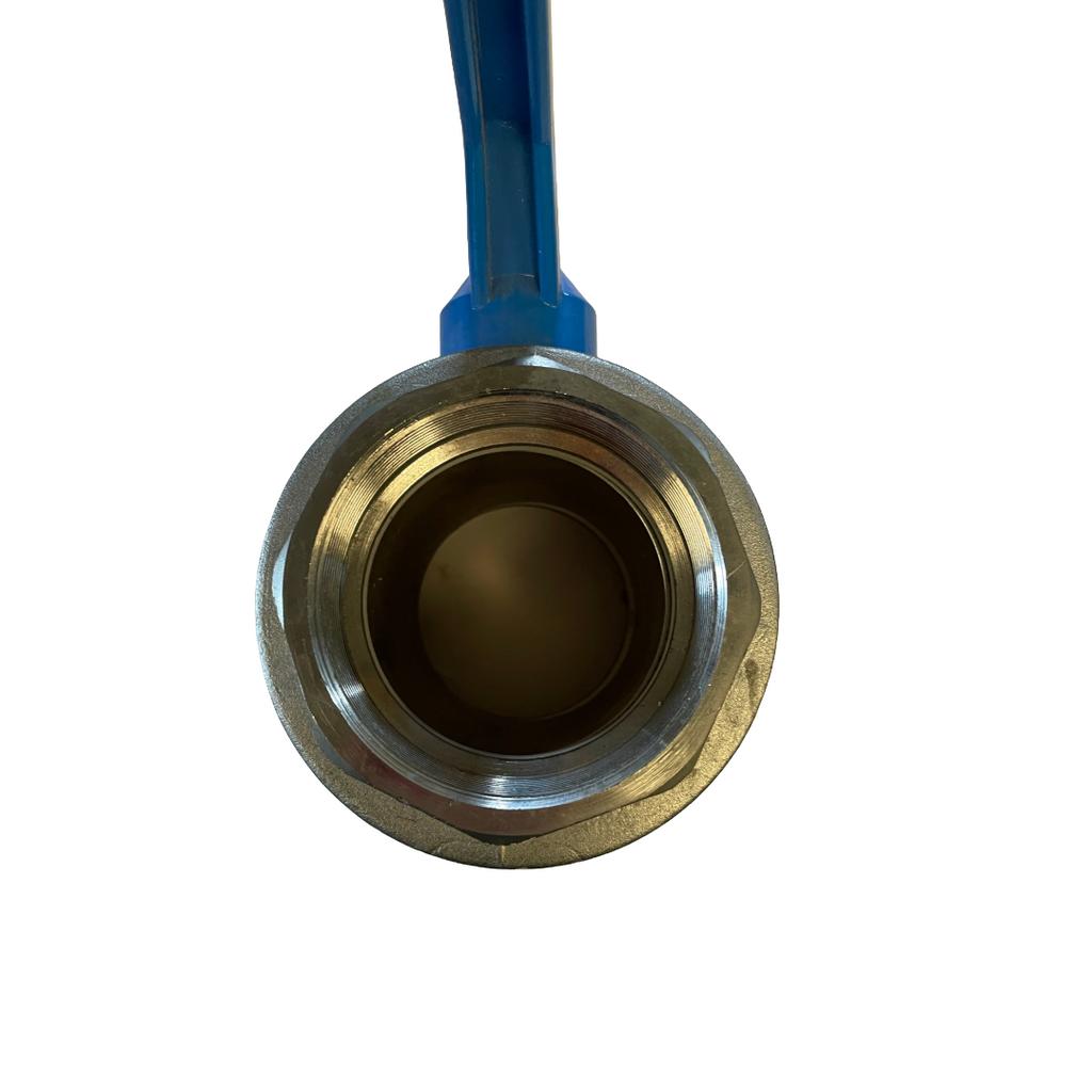 Valvola a Sfera filettata femmina-femmina in acciaio inox 316