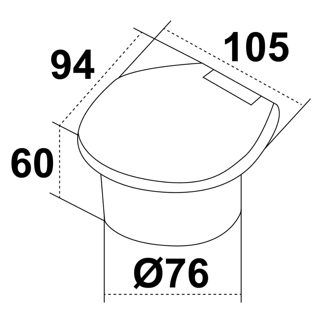 Box doccetta luxury in ottone lucidato