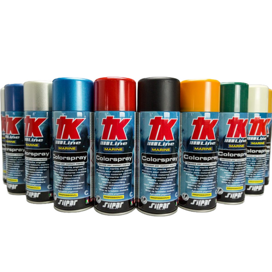 Vernice spray per motori marini -TK line-