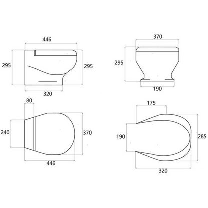 TECMA Nano Eco 12V Complete Electric Toilet