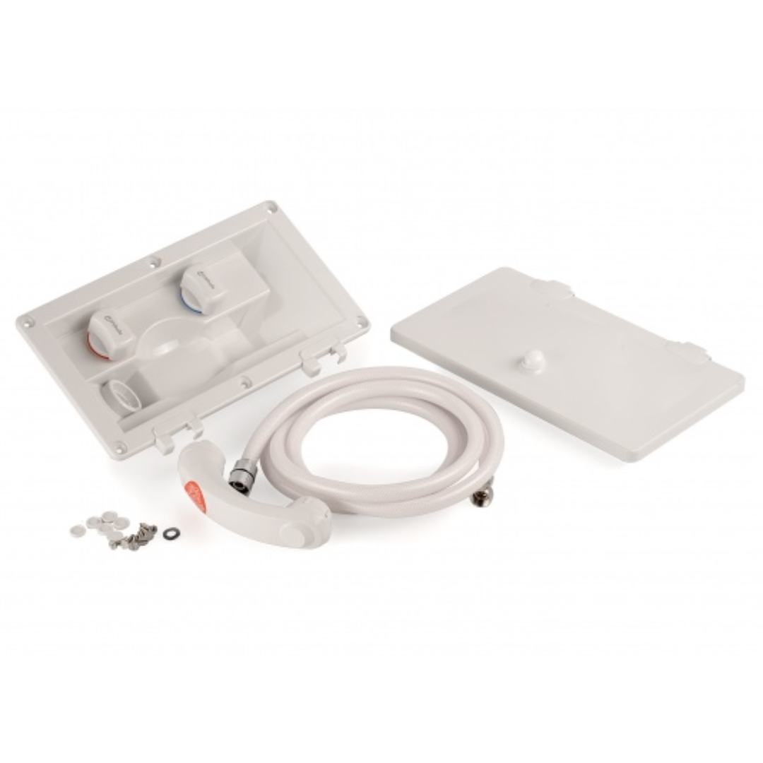 Whale built-in shower