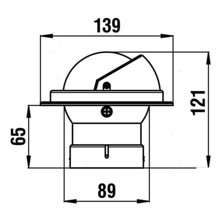 Bussola Zenith BZ1 3" (Ø 80 mm)