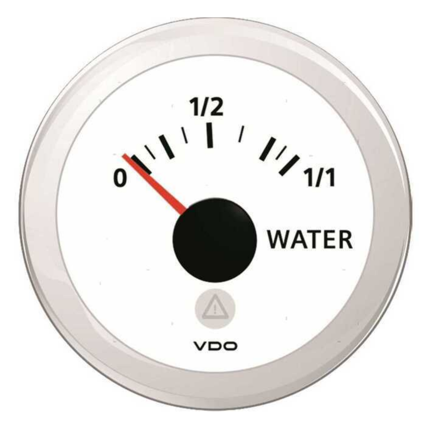 Indicatori di livello VDO serie "white view" (Premium)