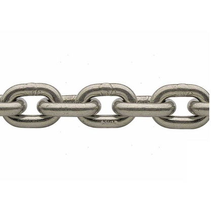 AISI 316 stainless steel calibrated chain - DIN 766 - 15/30/50/75/100 meters